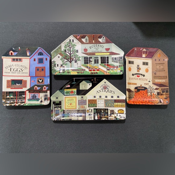 Other - Charles Wysocki Country Heartland
1997 Bradford Exchange 4 Building
Plate Set